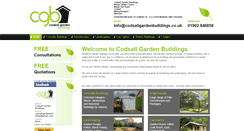 Desktop Screenshot of codsallgardenbuildings.co.uk