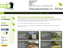 Tablet Screenshot of codsallgardenbuildings.co.uk